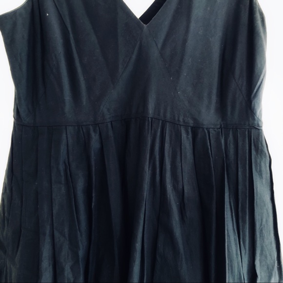 J. Crew Factory | Navy Cotton ALine Sundress Sz 14 - Picture 2 of 8